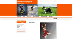 Desktop Screenshot of dancingdogs.at